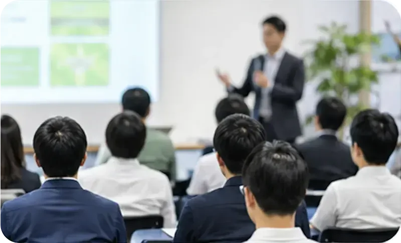交流会の様子の写真